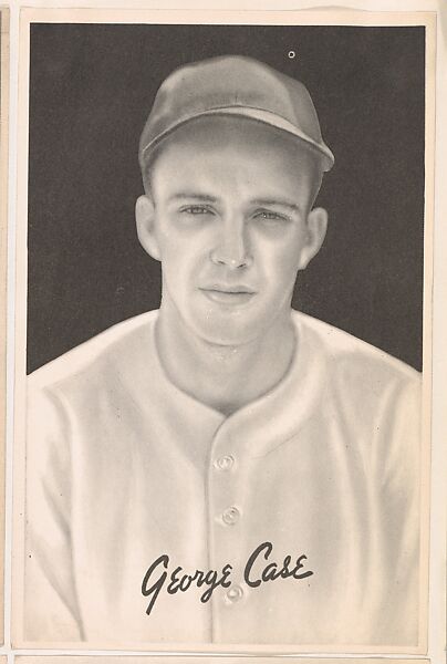 George Case, from the Goudey Premiums series (R303-B) issued by the Goudey Gum Company to promote Diamond Stars Gum, Issued by the Goudey Gum Company, Commercial lithograph 