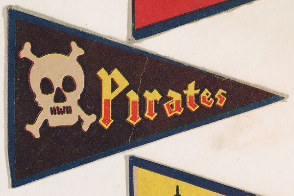 Pirates, from the Baseball and College Pennants series (R307), Commercial lithograph 