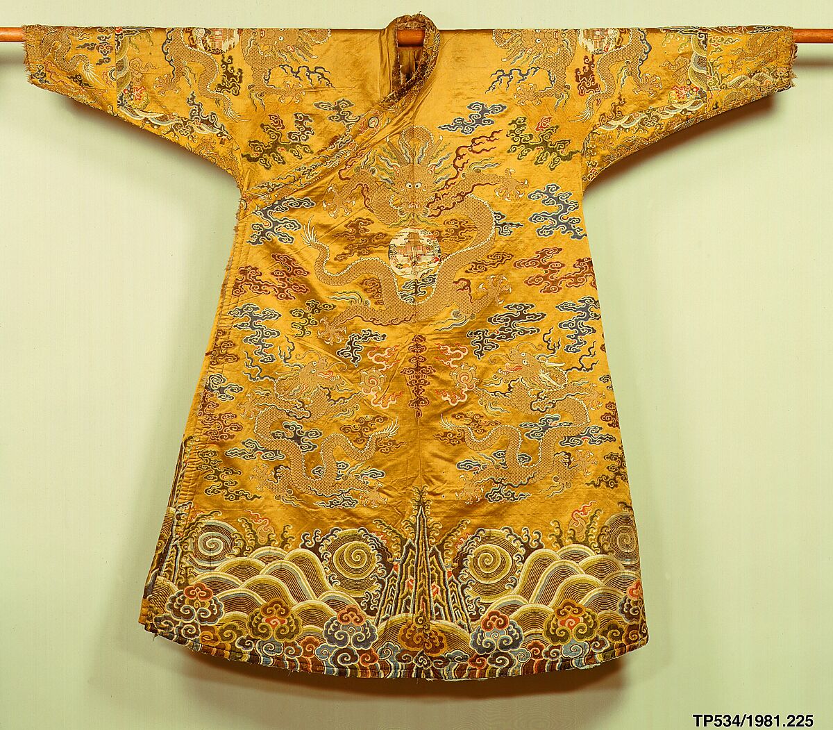 Lay Aristocrat's Robe (Chuba), Silk, Tibet 