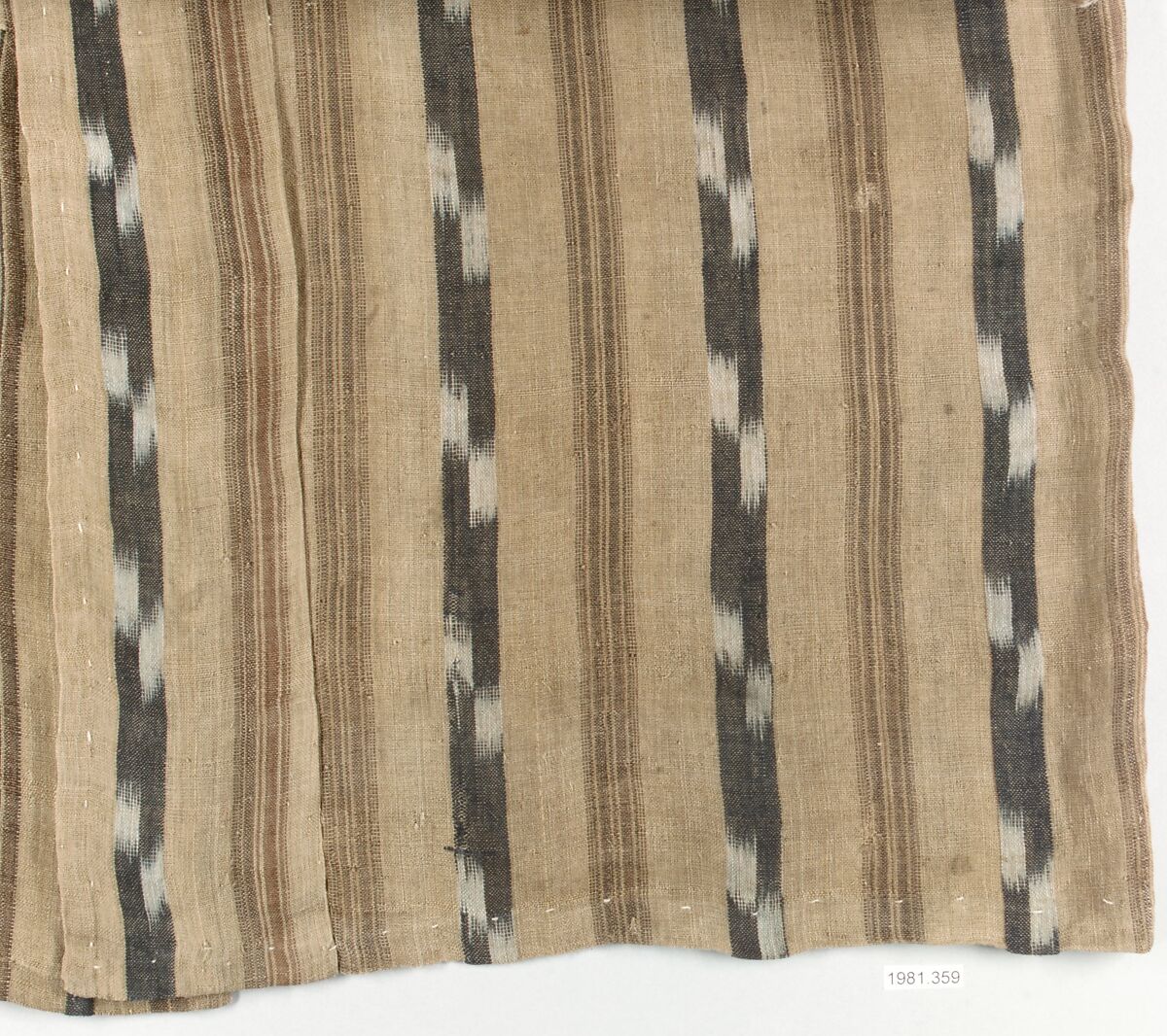 Child's Robe, Banana fiber (basho), cotton, Japan (Ryūkyū Islands) 