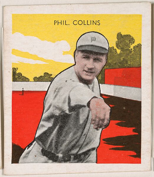 Phil Collins, from the Tattoo Orbit series (R305) issued by the Orbit Gum Company to promote Tattoo Gum, Issued by the Orbit Gum Company, a subsidiary of the William Wrigley Jr. Company, Commercial lithograph 