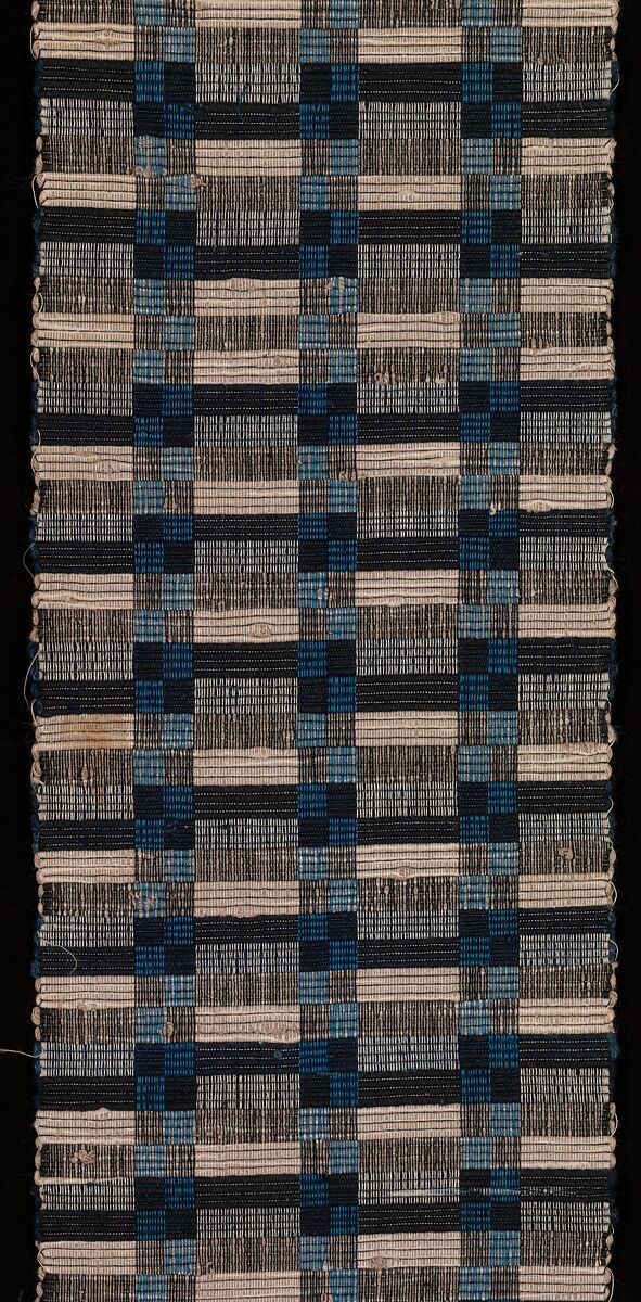 Obi, Woven cotton scraps, Japan 