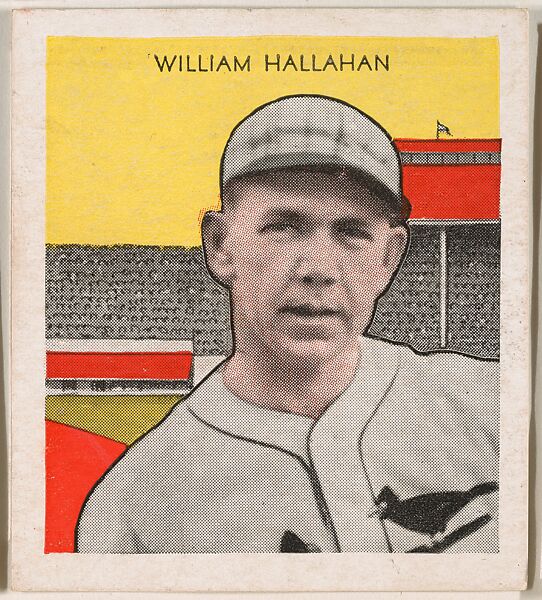 William Hallahan, from the Tattoo Orbit series (R305) issued by the Orbit Gum Company to promote Tattoo Gum, Issued by the Orbit Gum Company, a subsidiary of the William Wrigley Jr. Company, Commercial lithograph 