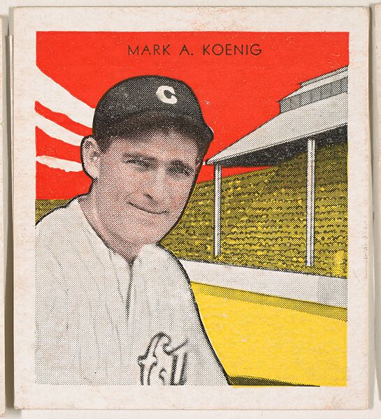 Mark Koenig – Society for American Baseball Research