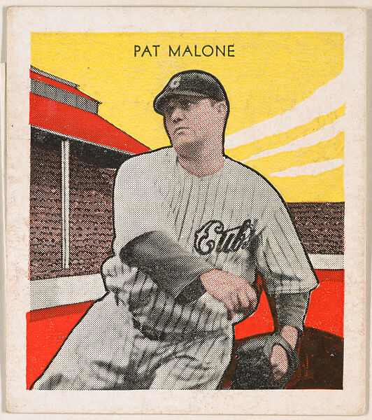 Pat Malone, from the Tattoo Orbit series (R305) issued by the Orbit Gum Company to promote Tattoo Gum, Issued by the Orbit Gum Company, a subsidiary of the William Wrigley Jr. Company, Commercial lithograph 