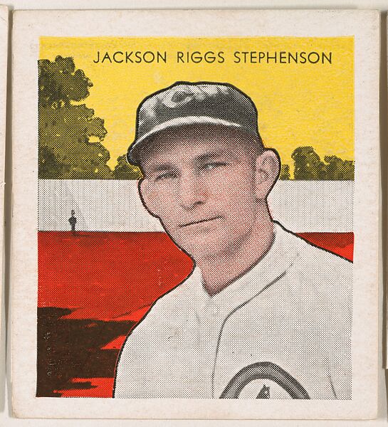 Jackson Riggs Stephenson, from the Tattoo Orbit series (R305) issued by the Orbit Gum Company to promote Tattoo Gum, Issued by the Orbit Gum Company, a subsidiary of the William Wrigley Jr. Company, Commercial lithograph 