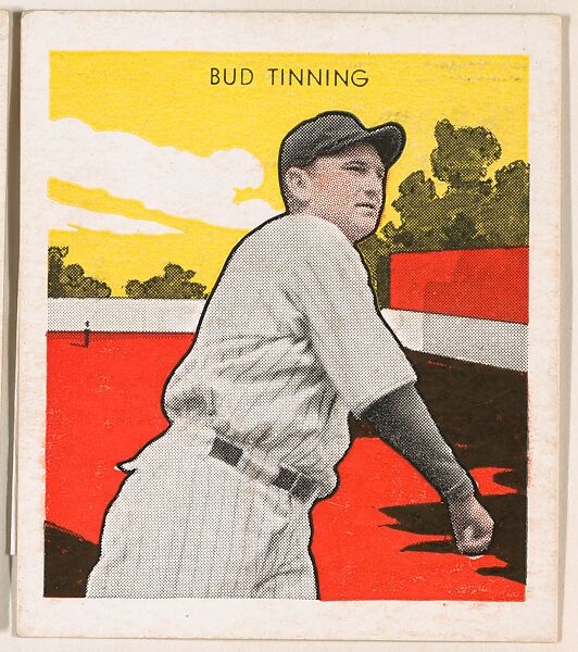 Bud Tinning, from the Tattoo Orbit series (R305) issued by the Orbit Gum Company to promote Tattoo Gum, Issued by the Orbit Gum Company, a subsidiary of the William Wrigley Jr. Company, Commercial lithograph 
