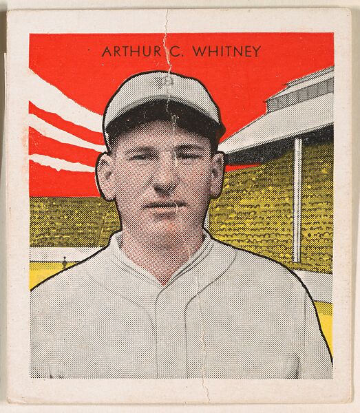 Arthur C. Whitney, from the Tattoo Orbit series (R305) issued by the Orbit Gum Company to promote Tattoo Gum, Issued by the Orbit Gum Company, a subsidiary of the William Wrigley Jr. Company, Commercial lithograph 