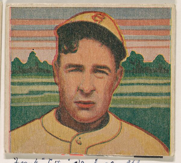 Frank "Lefty" O'Doul, from the George C. Miller series (R300), Issued by George C. Miller (American, New York 1894–1965), Commercial color lithograph 