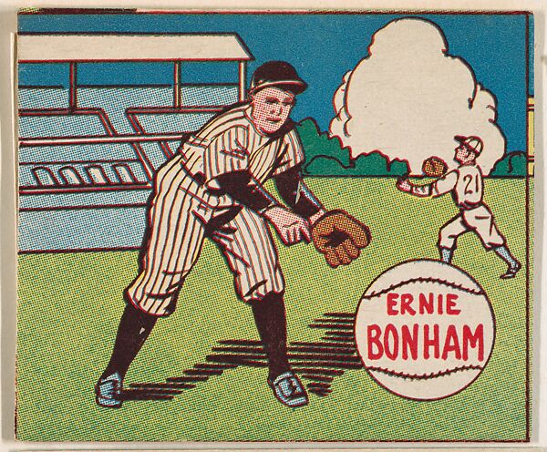 Ernie Bonham, from the series Baseball Stars (R302-1), Issued by Michael Pressner and Co. (New York), Commercial lithograph 