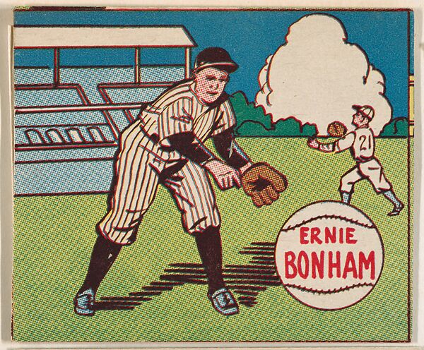 Issued By Michael Pressner And Co Ernie Bonham From The Series Baseball Stars R302 1 The 