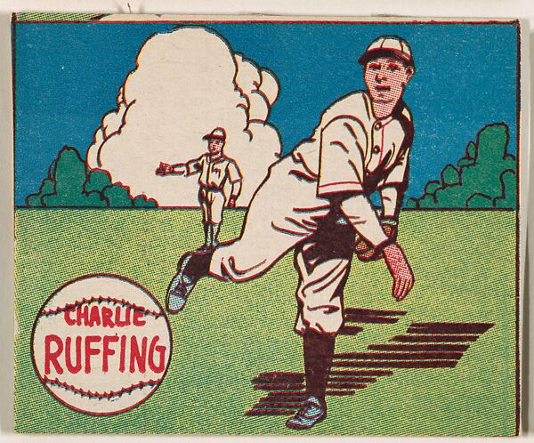 Issued By Michael Pressner And Co Charlie Ruffing From The Series Baseball Stars R302 1 