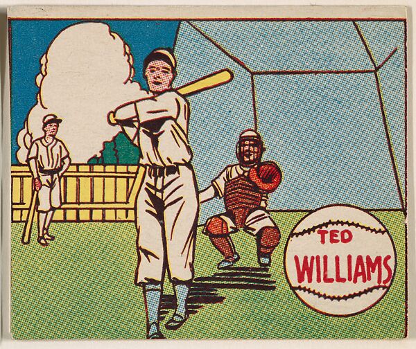 Ted Williams, from the series Baseball Stars (R302-1), Issued by Michael Pressner and Co. (New York), Commercial lithograph 