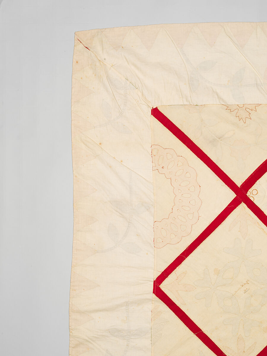 Baltimore Album Quilt Top, Various artists, Cotton, American