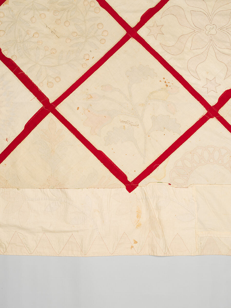 Baltimore Album Quilt Top, Various artists, Cotton, American