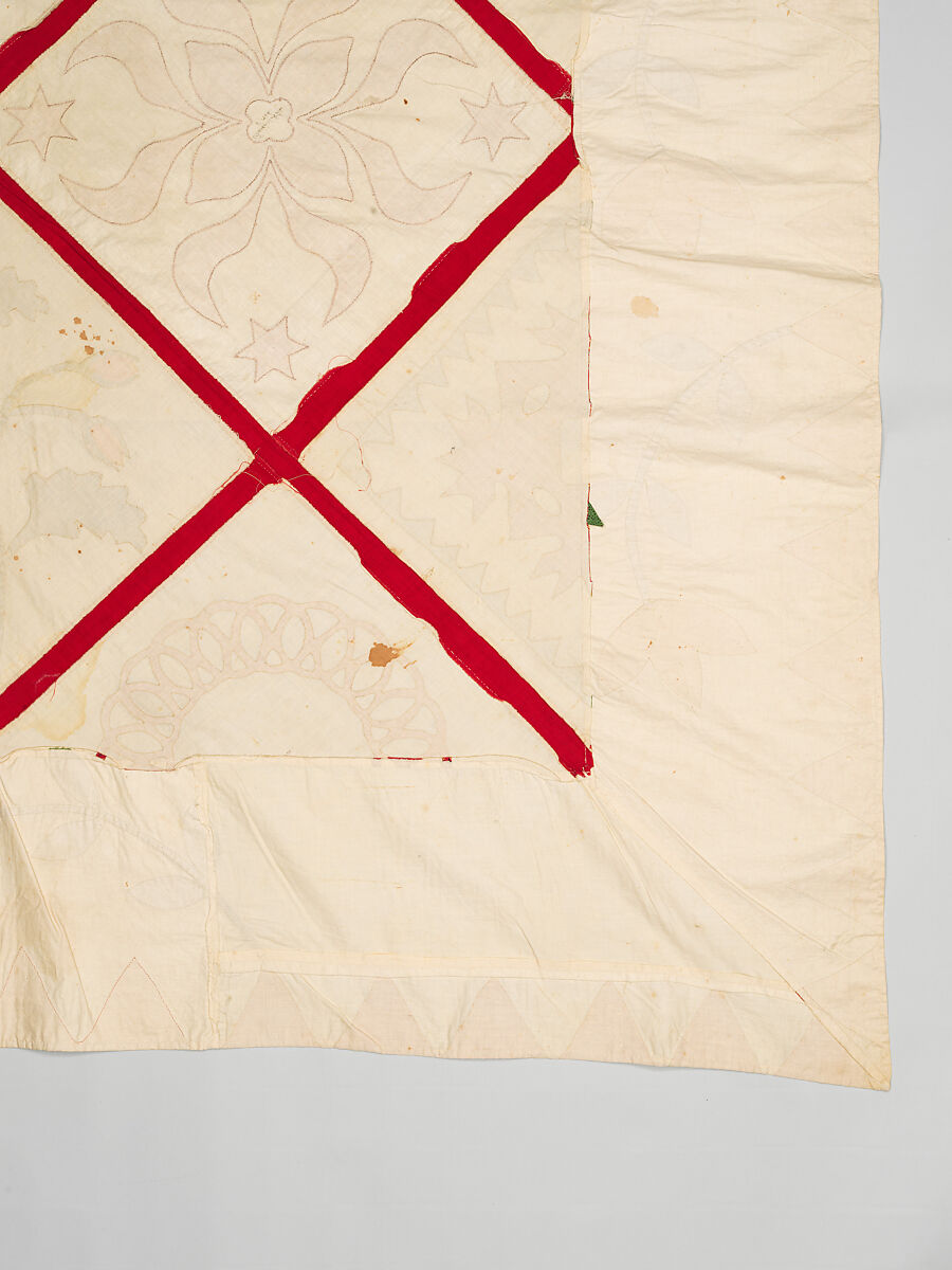 Baltimore Album Quilt Top, Various artists, Cotton, American