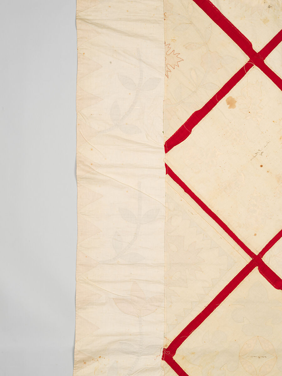 Baltimore Album Quilt Top, Various artists, Cotton, American