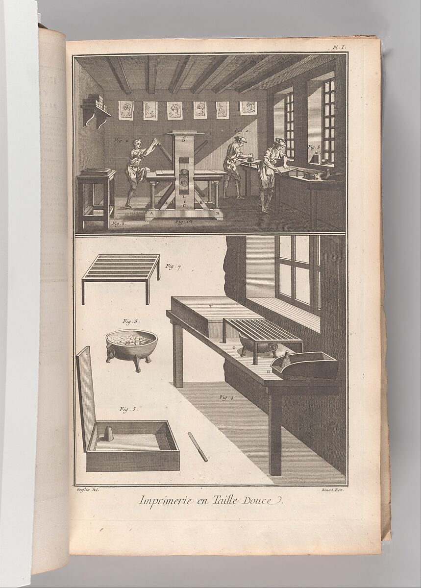 Recueil de planches, sur les sciences, les arts libéraux, et les arts méchaniques : avec leur explication, Denis Diderot (French, 1713–1784)