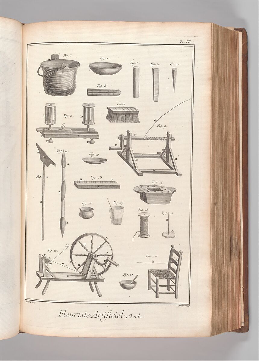 Recueil de planches, sur les sciences, les arts libéraux, et les arts méchaniques : avec leur explication, Denis Diderot (French, 1713–1784)