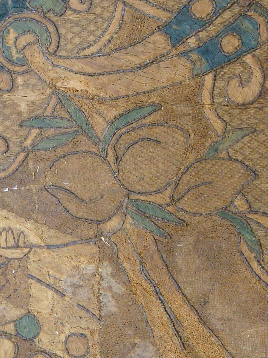 Figure of a Noble Lady, Silk, pigment on paper, ink; on silk, China