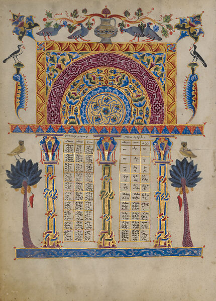 Gospel Book, Toros Roslin (Armenian, ca. 1210–1270), Tempera, ink, and gold on parchment, Armenian 