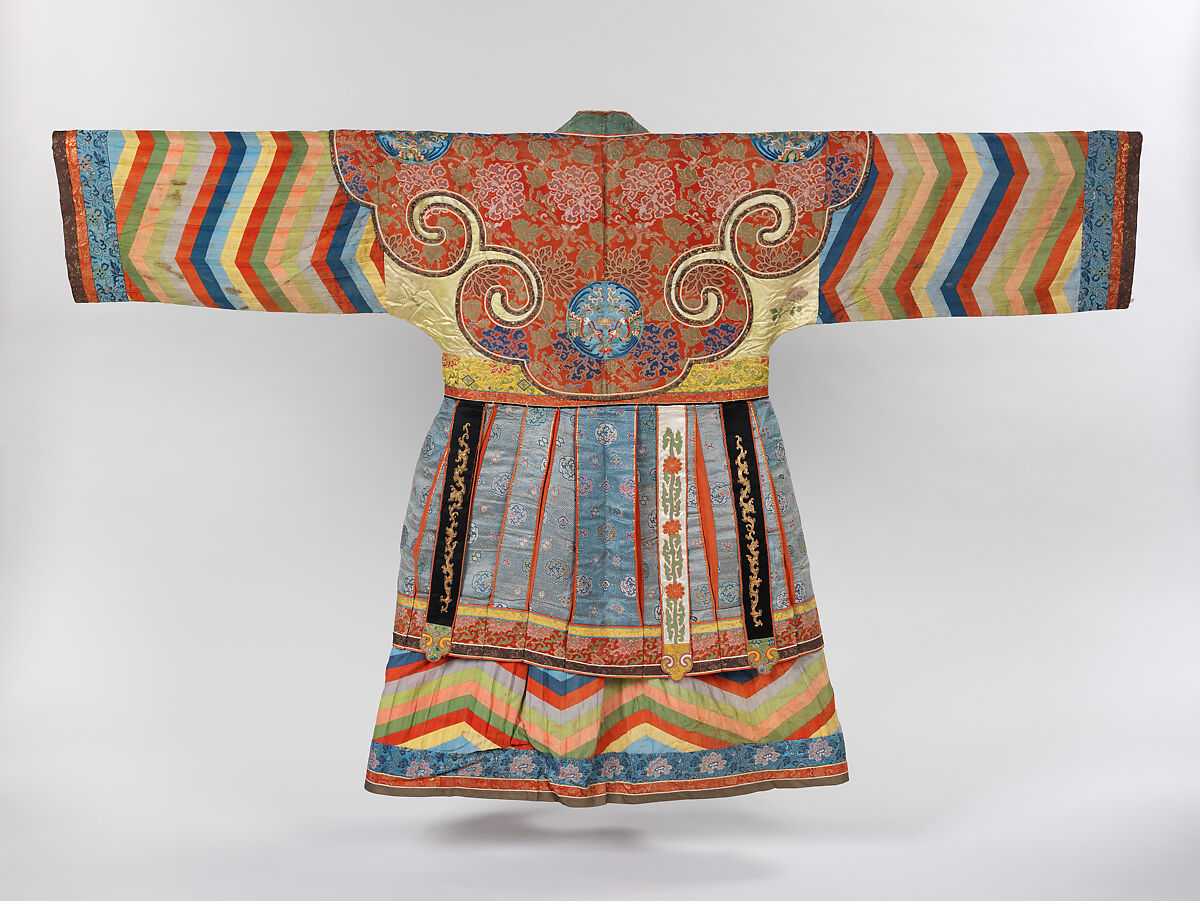 Imperial Theatre Robe, Silk, metallic thread, China