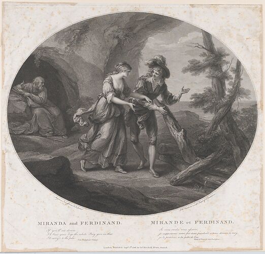 Ferdinand and Miranda (Shakespeare, The Tempest, Act 3, Scene 1)