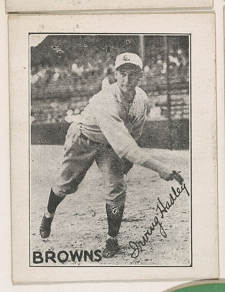 Irving Hadley, Browns, Commercial lithograph 