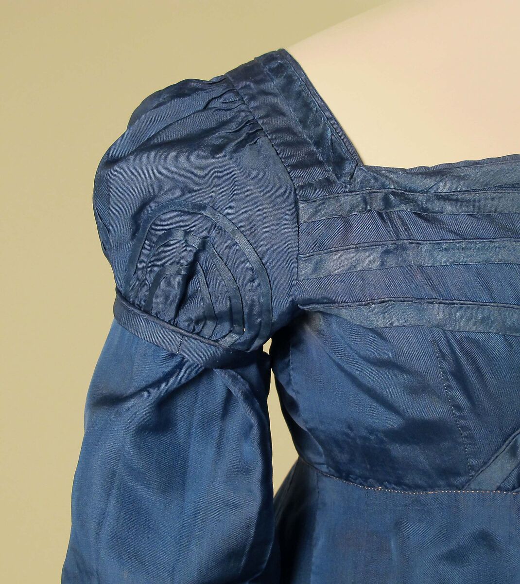 Dress, silk, American