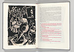 The Lulu Plays, William Kentridge (South African, born Johannesburg, 1955), Artist's book, letterpress in black and red ink with 67 offset lithographs