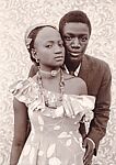 Couple, Seydou Keïta (Malian, Bamako ca. 1921–2001 Paris), Gelatin silver print
