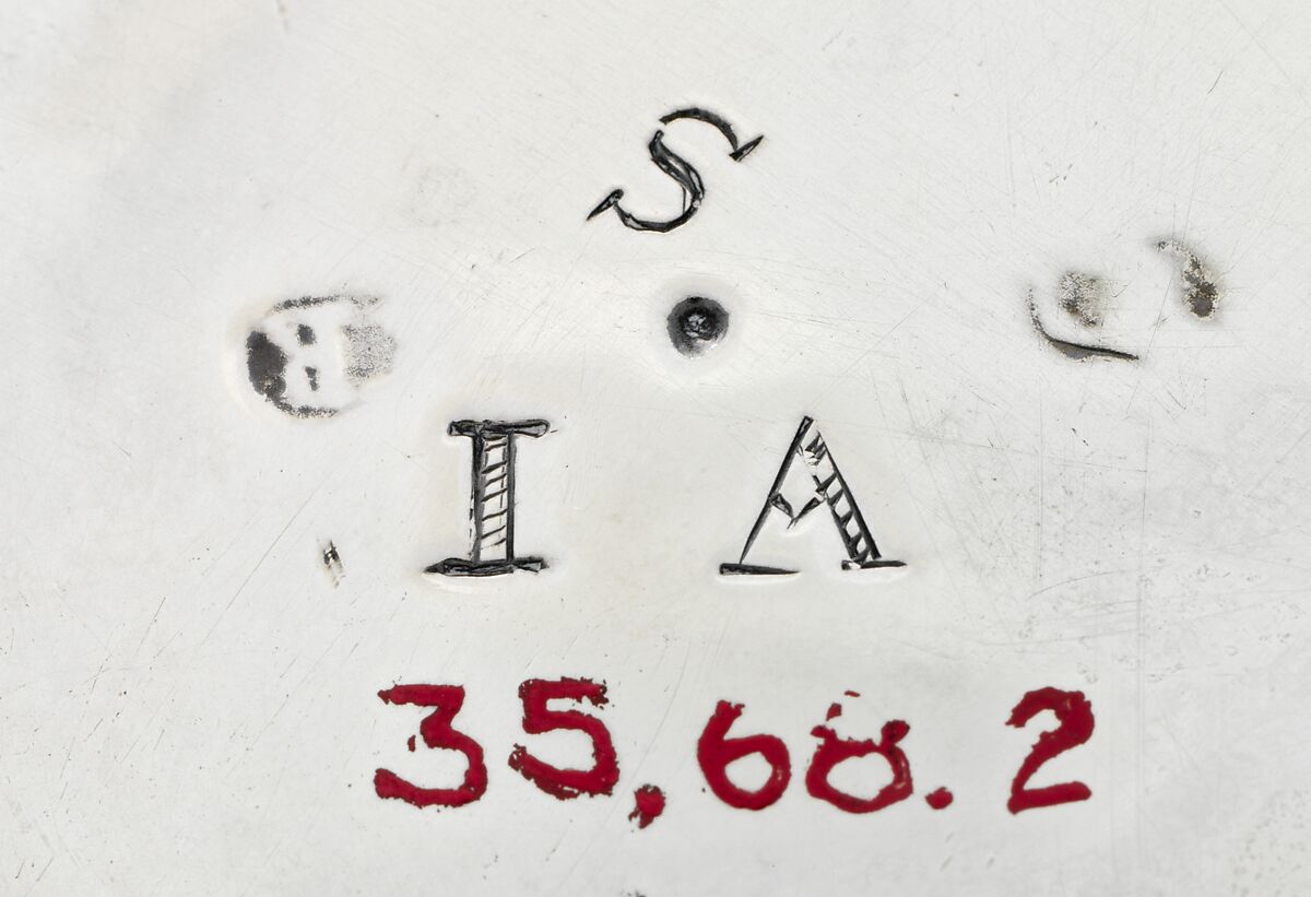 Salt, Charles Le Roux (baptized 1689–1745), Silver, American