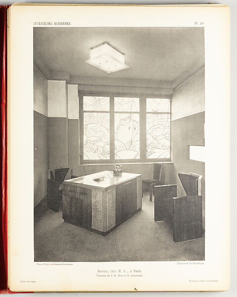 Interieurs Modernes 3. Repetoire de l'Architecture, Henry Delacroix, Colotype