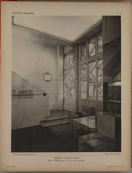 Interieurs Modernes 3. Repetoire de l'Architecture, Henry Delacroix, Colotype