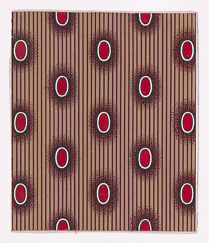 Textile Design with Alternating Vertical Zig-Zagging Strips