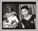 Woman Holding an Overdressed Baby, Salla Casset (Senegalese, 1910–1974), Gelatin silver print