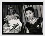 Woman Holding an Overdressed Baby, Salla Casset (Senegalese, 1910–1974), Gelatin silver print