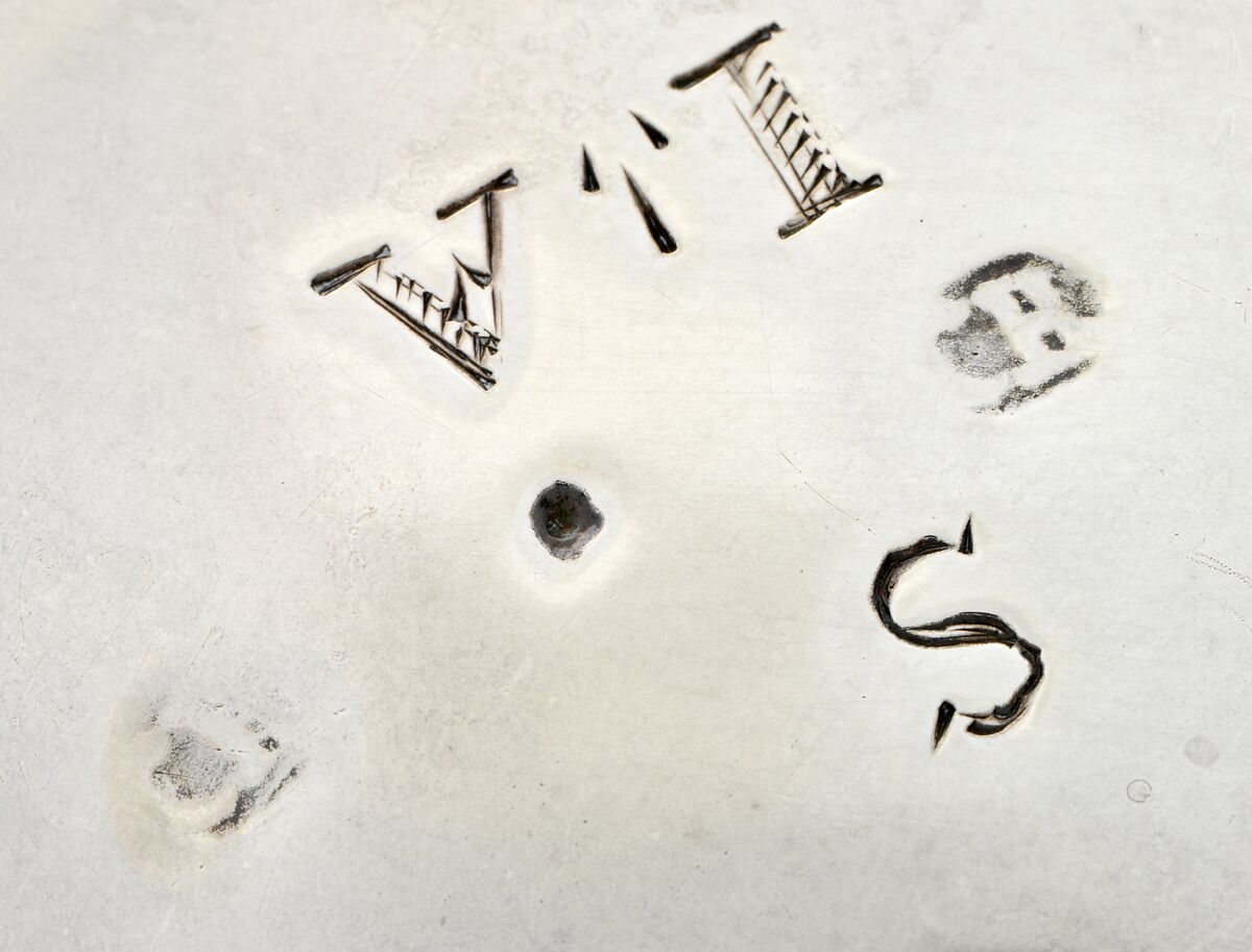 Salt, Charles Le Roux (baptized 1689–1745), Silver, American