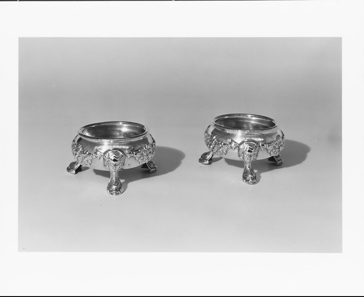 Salt, Charles Le Roux (baptized 1689–1745), Silver, American