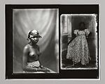 Young woman, Gelatin silver print
