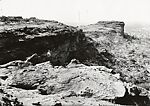 Rocky landscape, Gelatin silver print