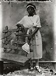Portrait of a Woman, Alex Agbaglo Acolatse (Togolese, Kedzi 1880–1975 Lomé), Gelatin silver print
