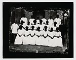 Group of church women and pastor