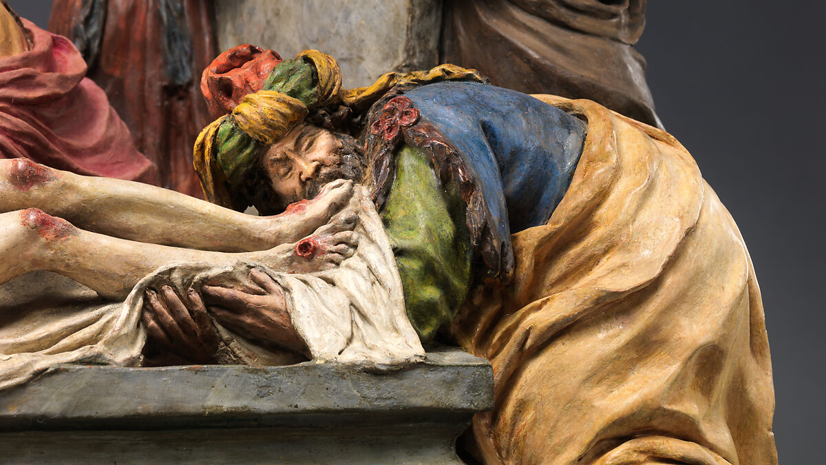 The Entombment of Christ, Luisa Roldán, called La Roldana (Spanish, Seville 1652–1706 Madrid), Polychrome terracotta, Spanish, Madrid