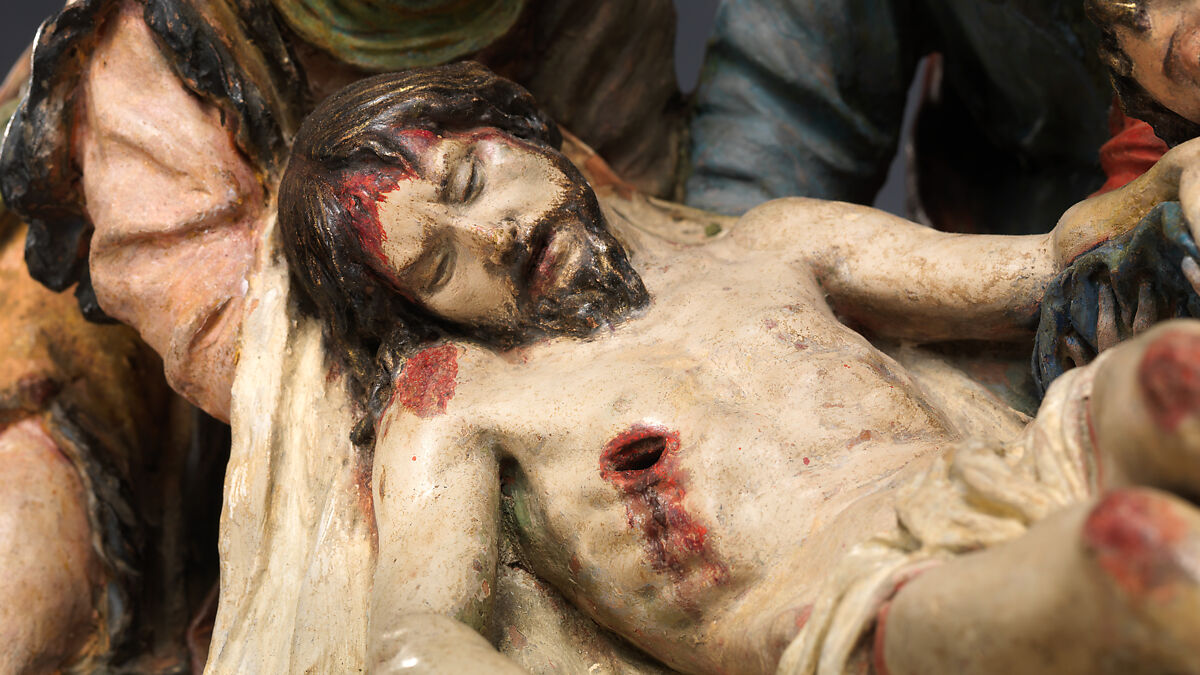 The Entombment of Christ, Luisa Roldán, called La Roldana (Spanish, Seville 1652–1706 Madrid), Polychrome terracotta, Spanish, Madrid