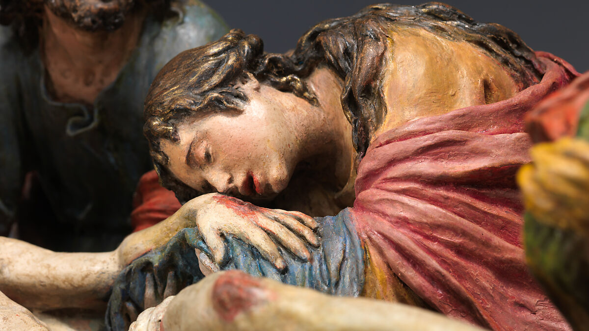 The Entombment of Christ, Luisa Roldán, called La Roldana (Spanish, Seville 1652–1706 Madrid), Polychrome terracotta, Spanish, Madrid
