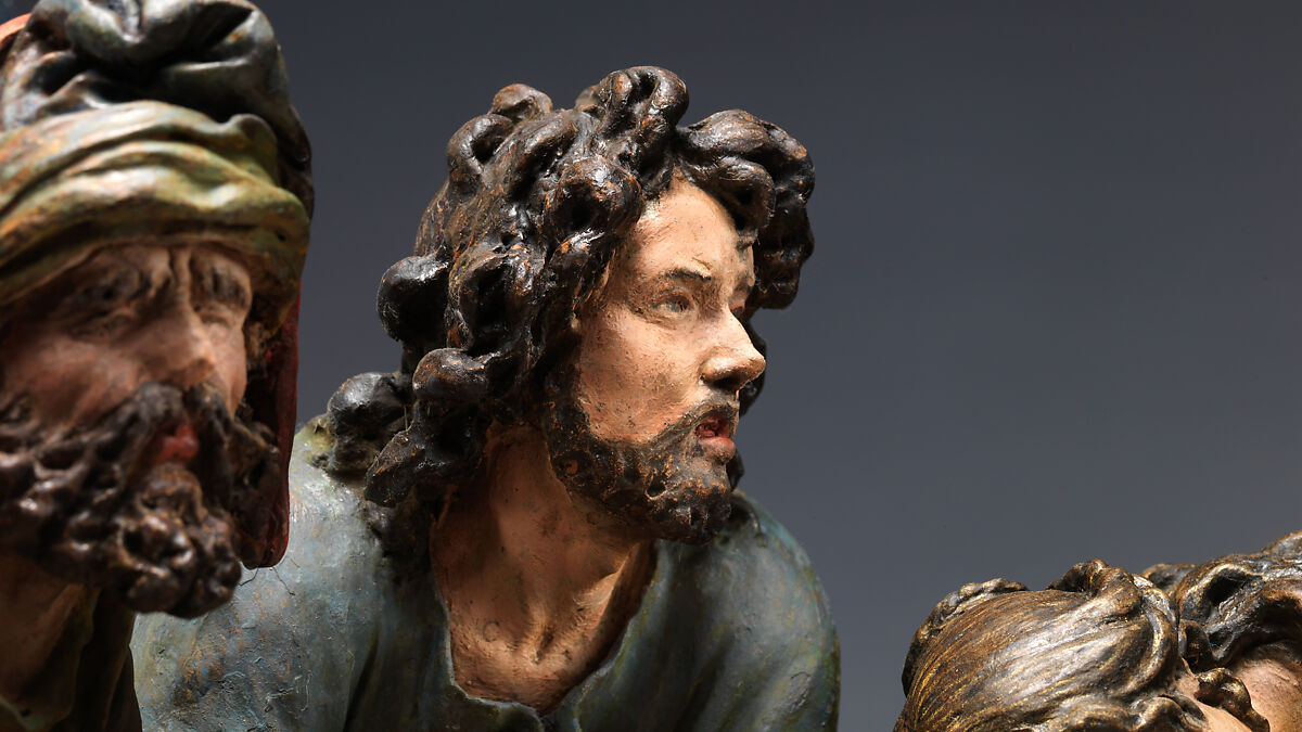 The Entombment of Christ, Luisa Roldán, called La Roldana (Spanish, Seville 1652–1706 Madrid), Polychrome terracotta, Spanish, Madrid