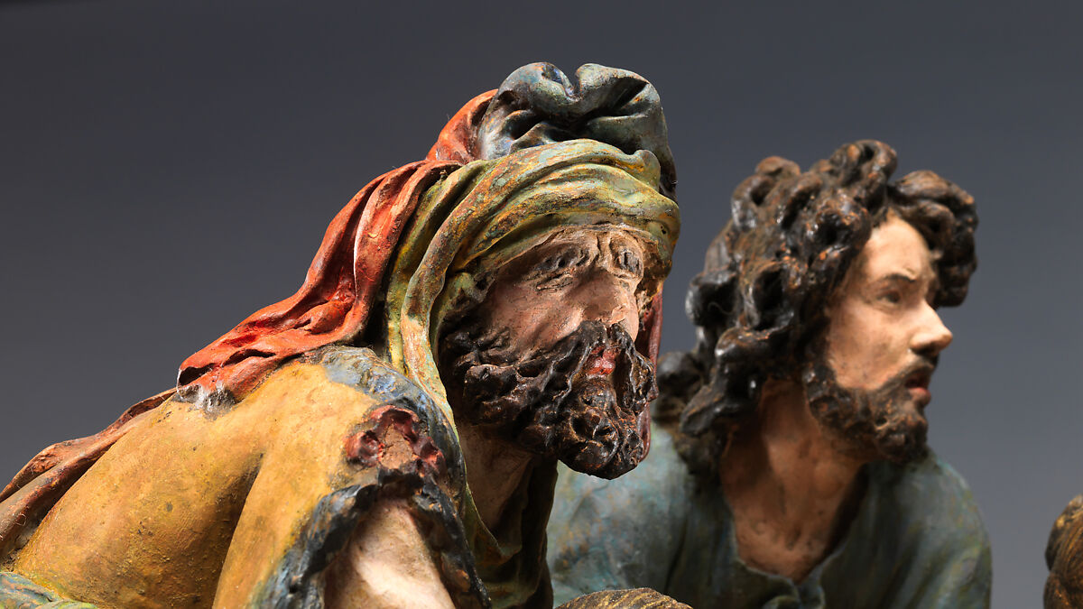 The Entombment of Christ, Luisa Roldán, called La Roldana (Spanish, Seville 1652–1706 Madrid), Polychrome terracotta, Spanish, Madrid