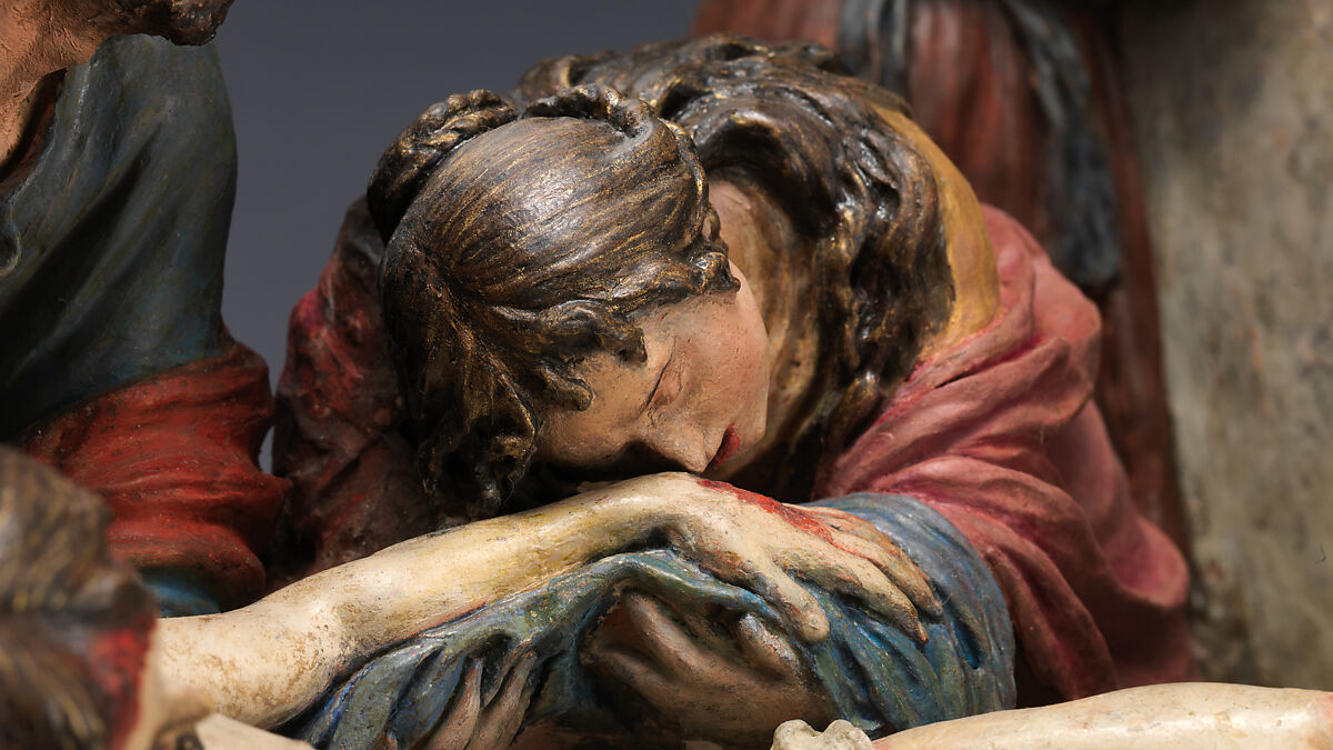 The Entombment of Christ, Luisa Roldán, called La Roldana (Spanish, Seville 1652–1706 Madrid), Polychrome terracotta, Spanish, Madrid