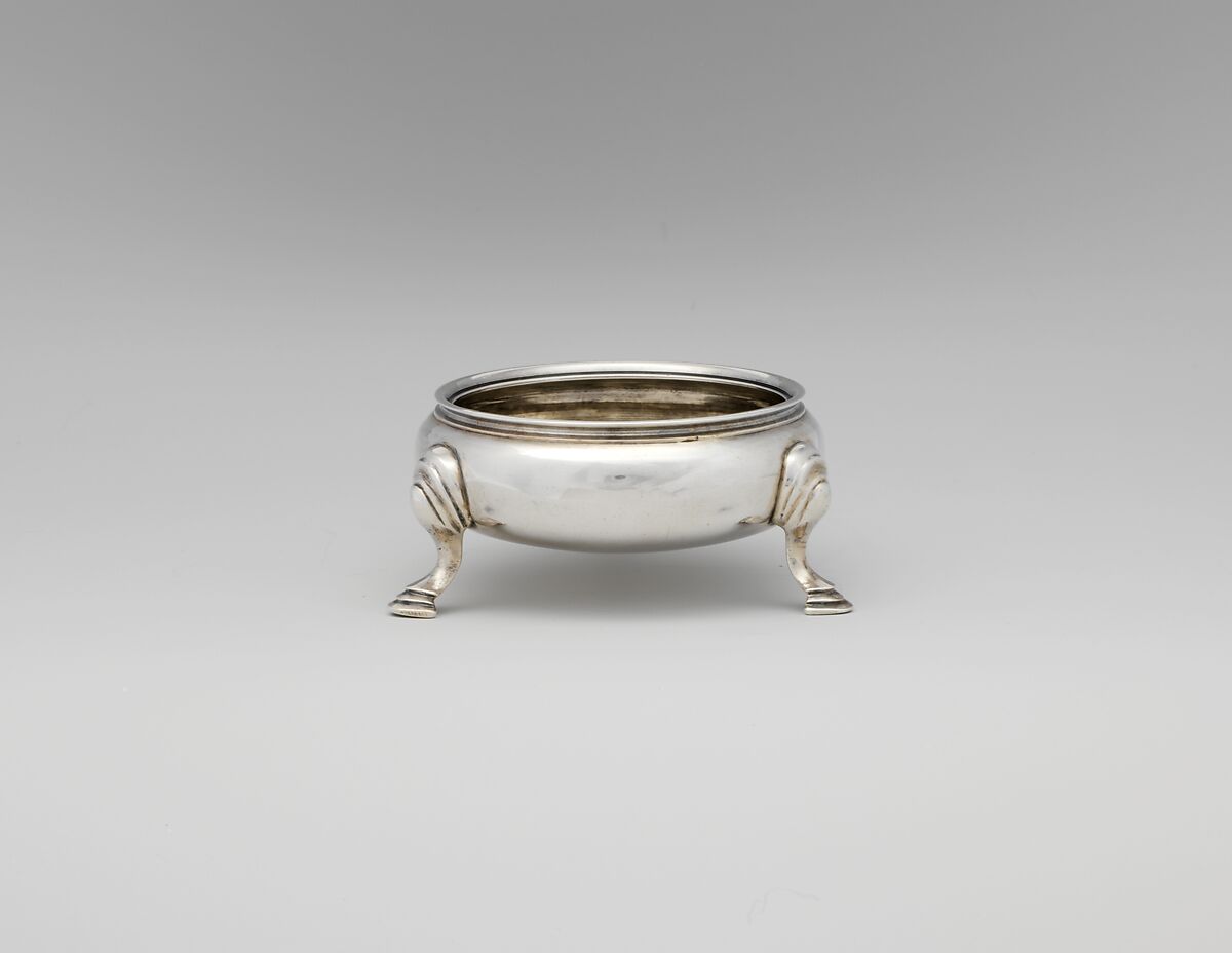 Salt, Possibly David Tyler (American, 1760–1804 Boston, Massachusetts), Silver, American 